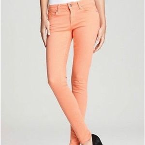 Paige Peg Super Skinny Jeans- Citrus Size 28